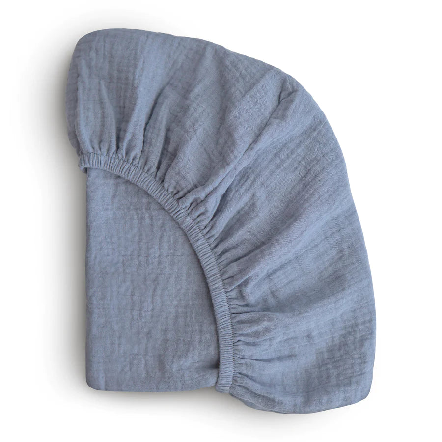 Drap en mousseline extra doux pour berceau MUSHIE