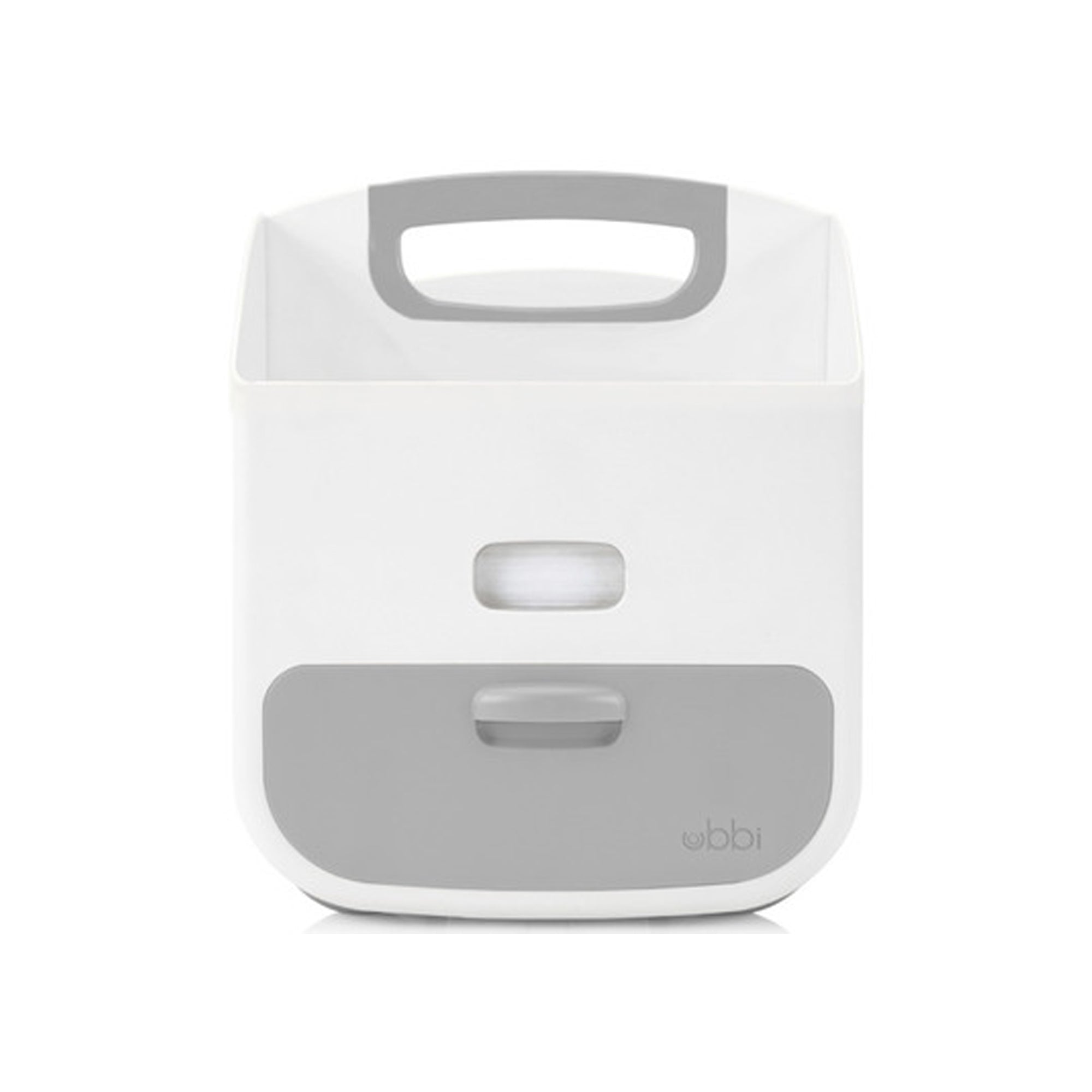 UBBI Diaper Caddy - White/Grey
