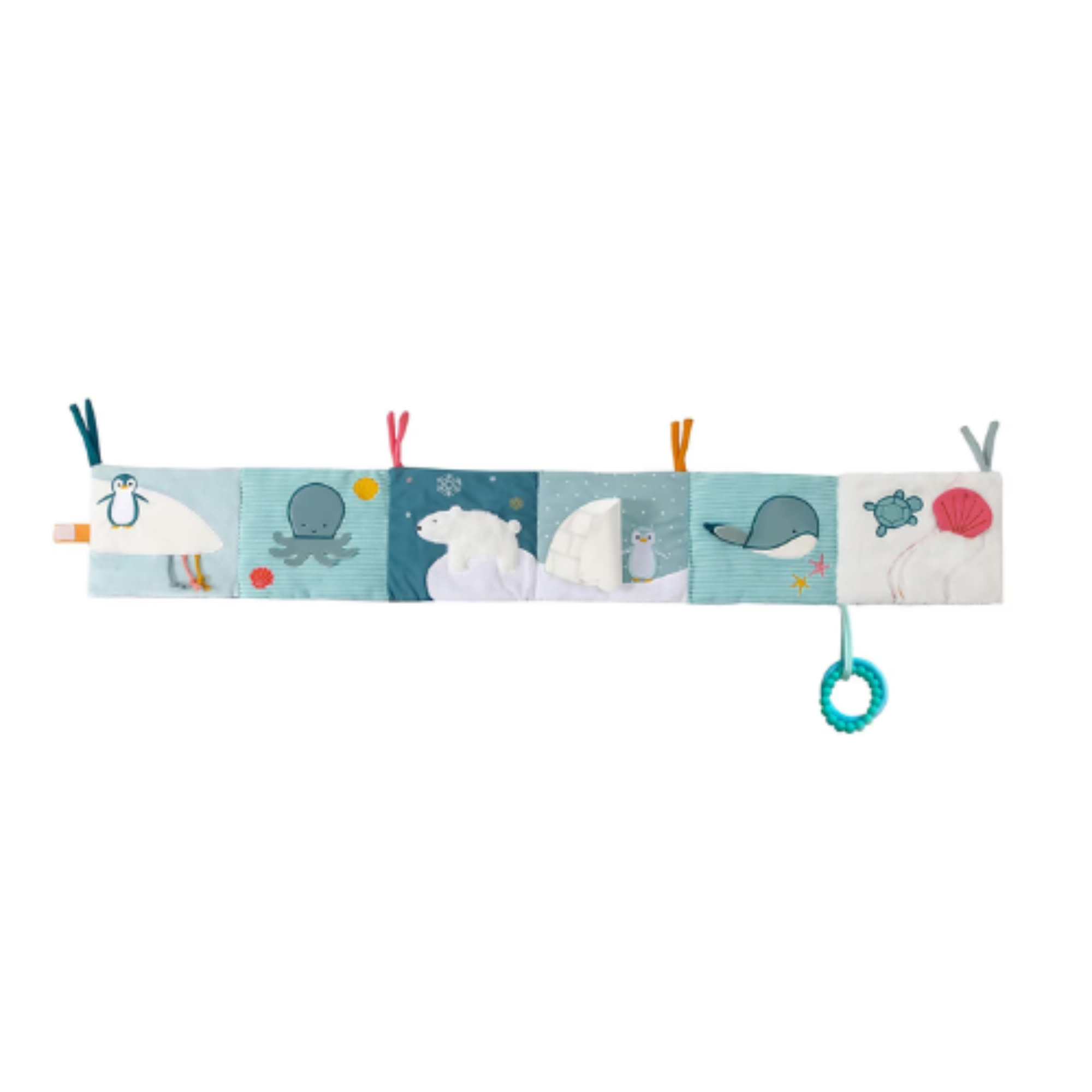 LITTLE  BIG FRIENDS Soft Activity Book 2 in 1 - Ocean