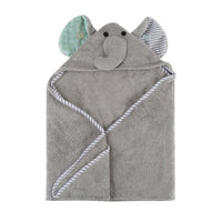 Thumbnail for ZOOCCHINI Baby Snow Terry Hooded Bath Towel (0-18M) - Elle Elephant