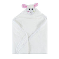 Miniature pour serviette de bain à capuche bébé Snow Terry ZOOCCHINI (0-18M) - Lola Lamb