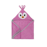 Miniature pour serviette de bain à capuche ZOOCCHINI Baby Snow Terry Penny Penguin 0-18M