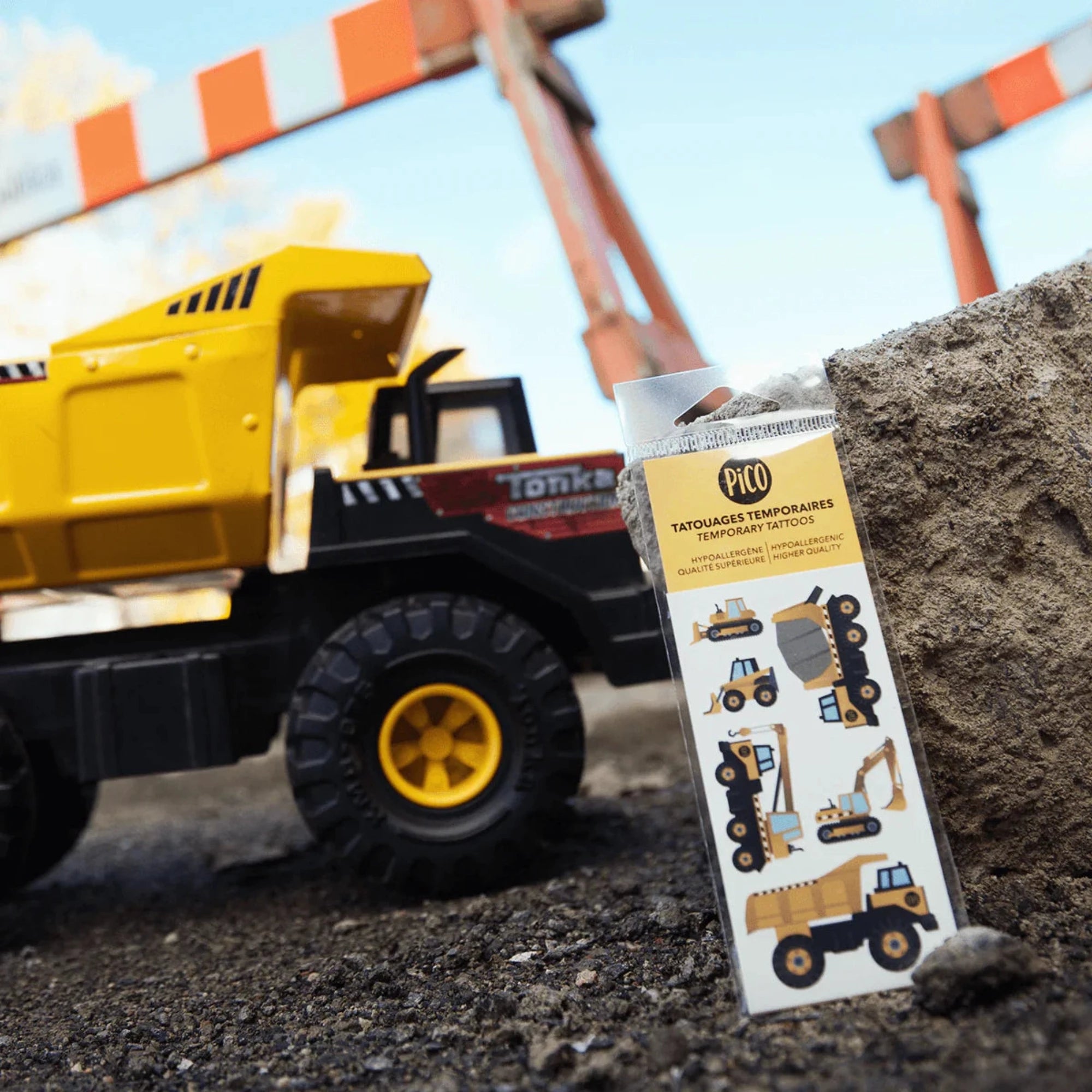 PICO TATOO Temporary Tattoo - Brummmm the Trucks