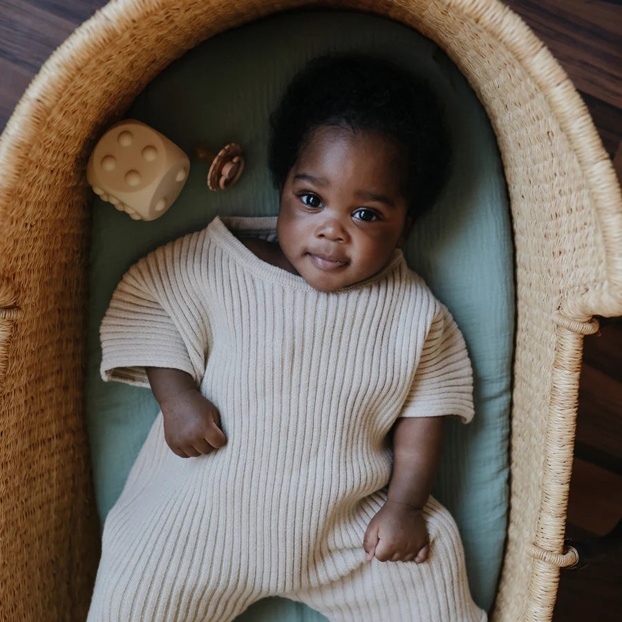 Drap en mousseline extra doux pour berceau MUSHIE