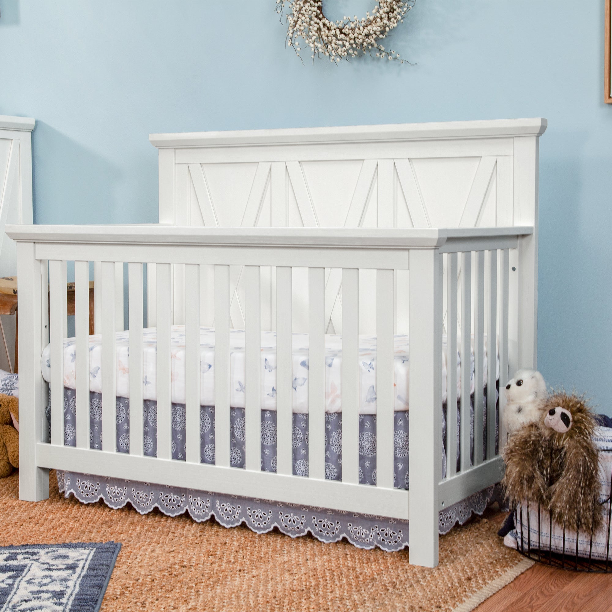 Lit bébé convertible 4 en 1 MONOGRAM par Emory Farmhouse