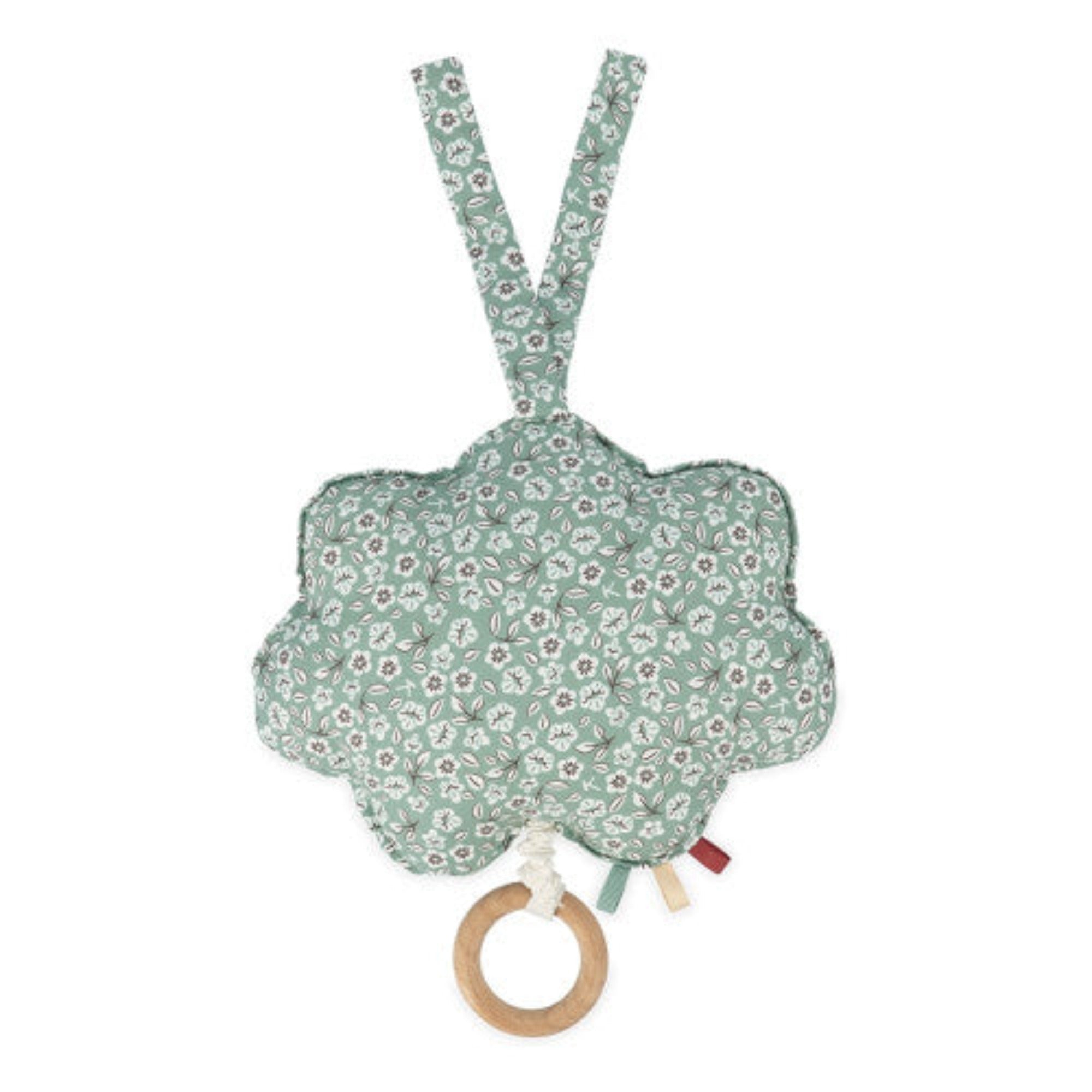 KALOO Fabric Musical Box - Green Mouse