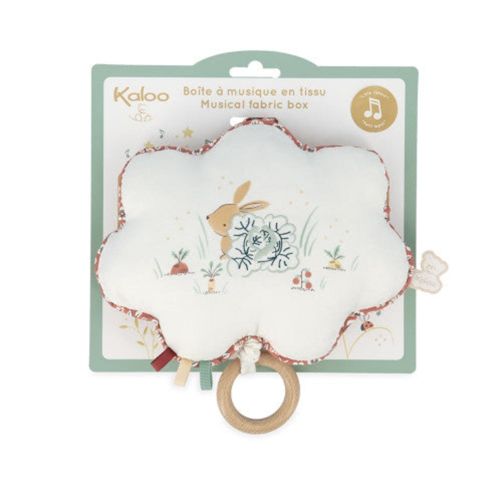 Kaloo - Fabric Musical Box - Little Rabbit | Kido Bebe