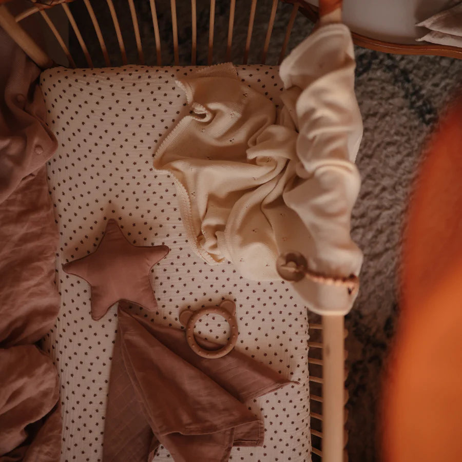 MUSHIE Extra Soft Muslin Crib Sheet