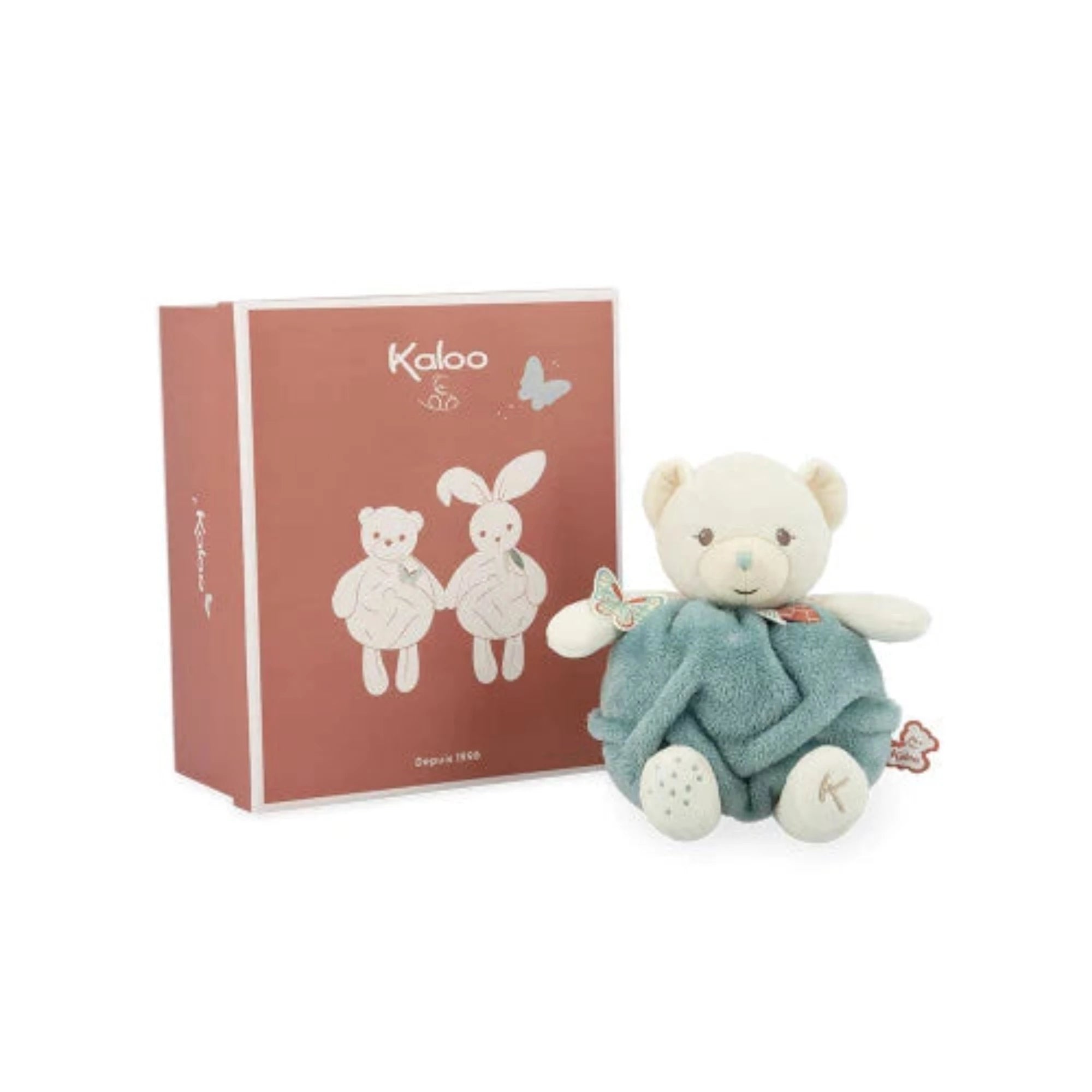 KALOO Ours en peluche Bulle d'Amour Vert - Petit