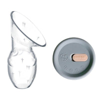 Thumbnail for HAAKAA Silicone Breast Pump with Lid 100ml