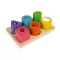 JANOD Shapes & Sounds 6-Block Puzzle
