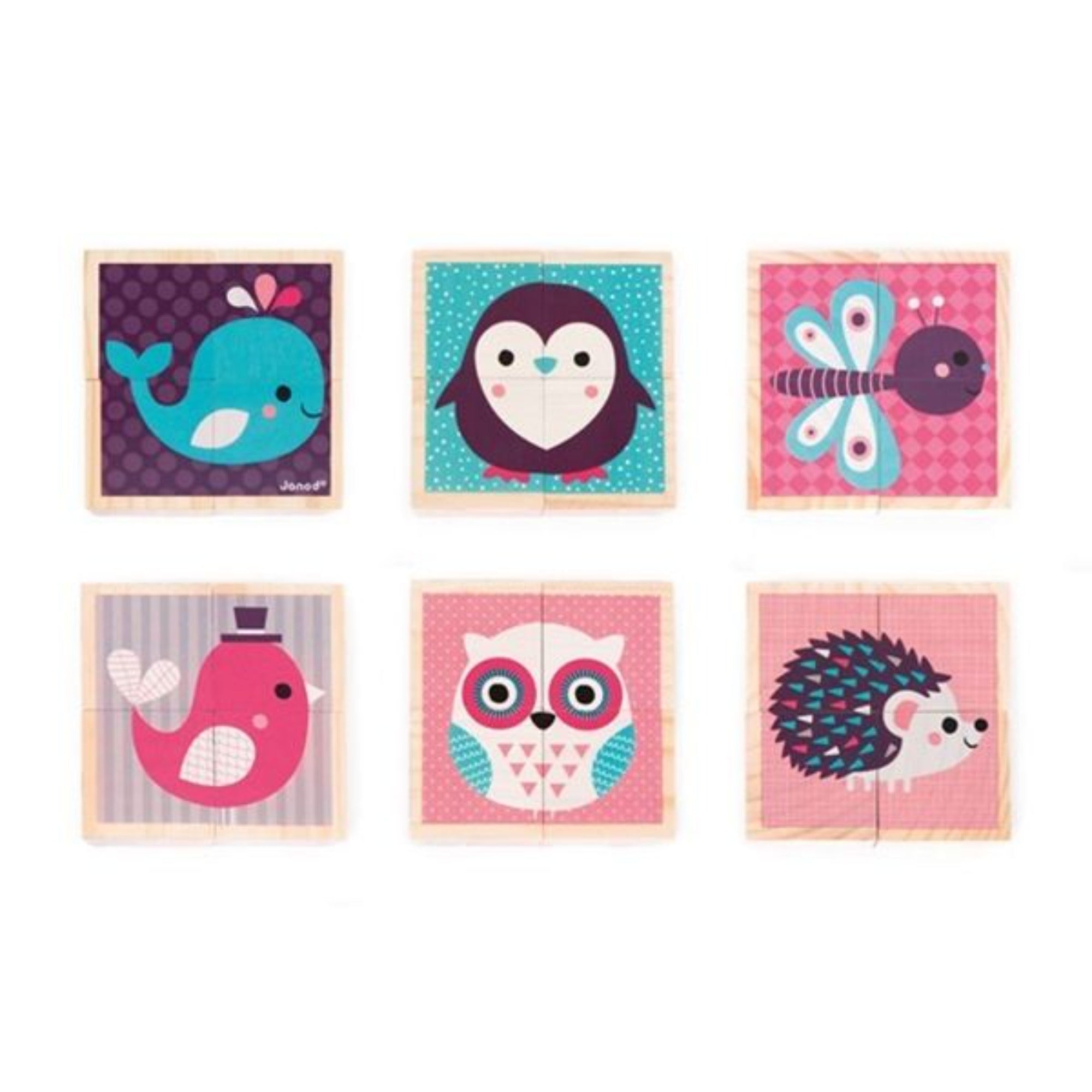 JANOD My First Cubes - Animals