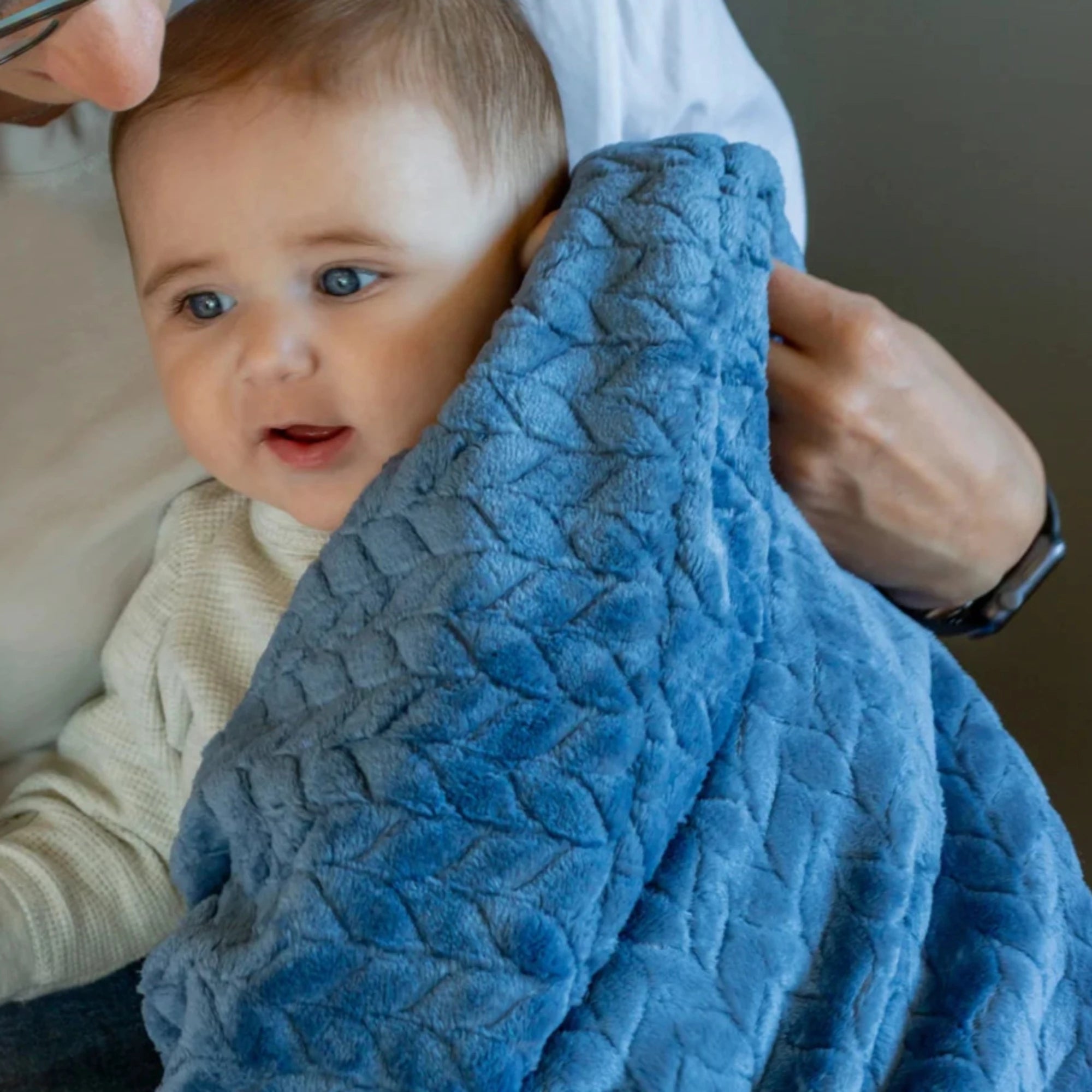 JUDDLIES-Jacquard-Flannel-Blanket-Navy