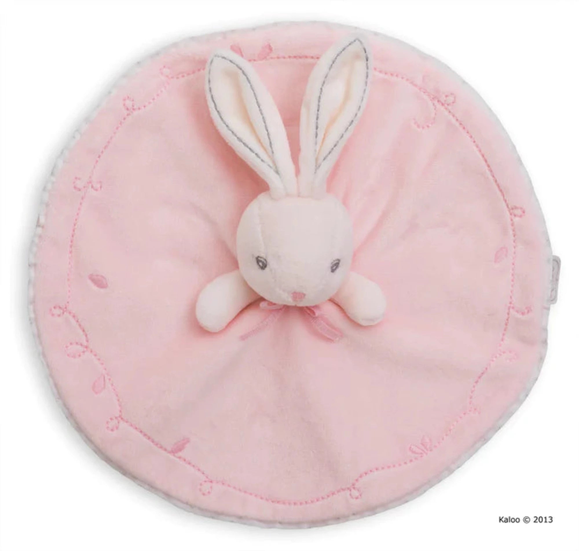 KALOO Perle Round Doudou Rabbit - Pink