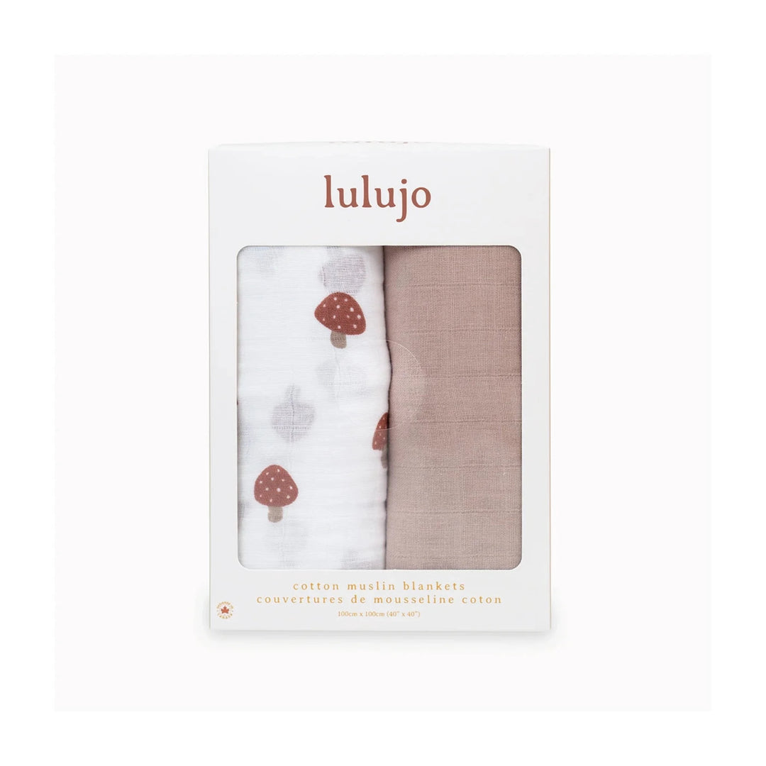 LULUJO-Cotton-Muslin-Swaddles-2-PK-Mushroom-Sand