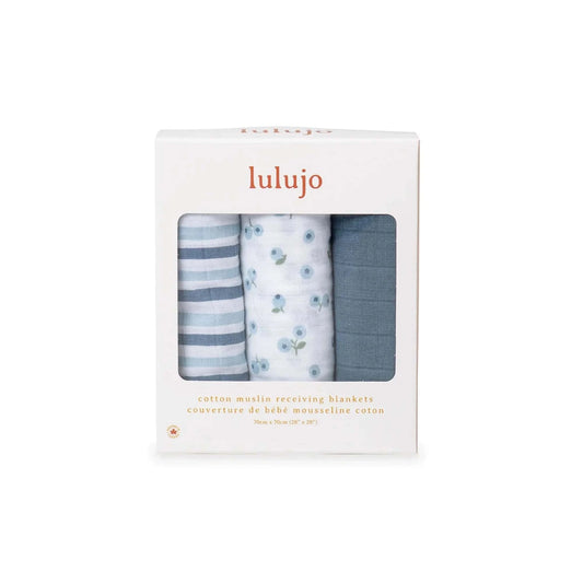 LULUJO-Receiving-Blankets-3-PK-Blueberries