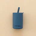 MINIKA Straw Cup With Lid - Indigo