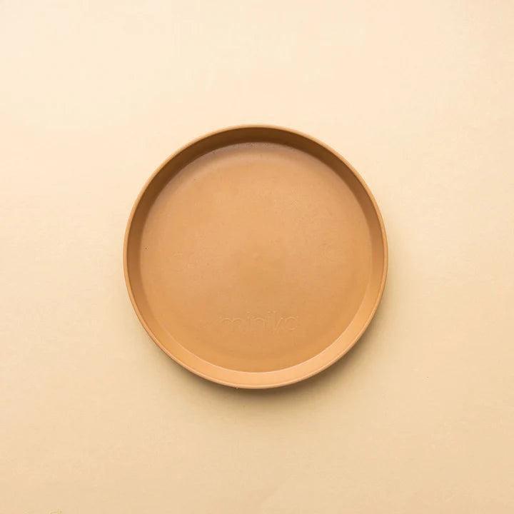 MINIKA Wheat Straw Plate - Almond