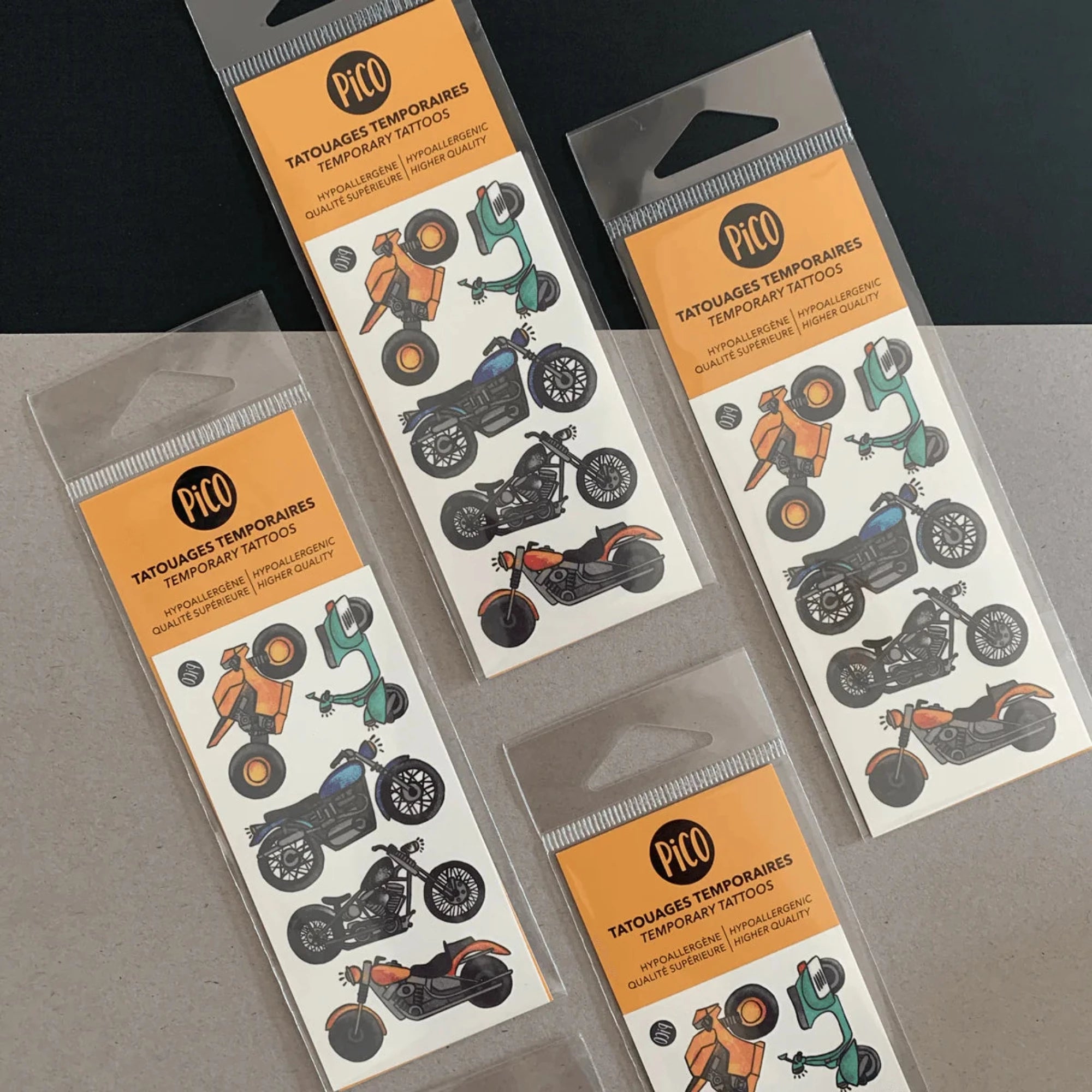 PICO TATOO Temporary Tattoo - Motorcycle Lovers