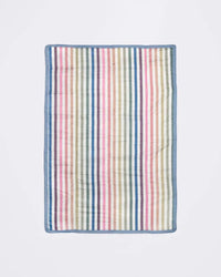 Thumbnail for LITTLE UNICORN 5x5 Outdoor Blanket - Chroma Rugby Stripe