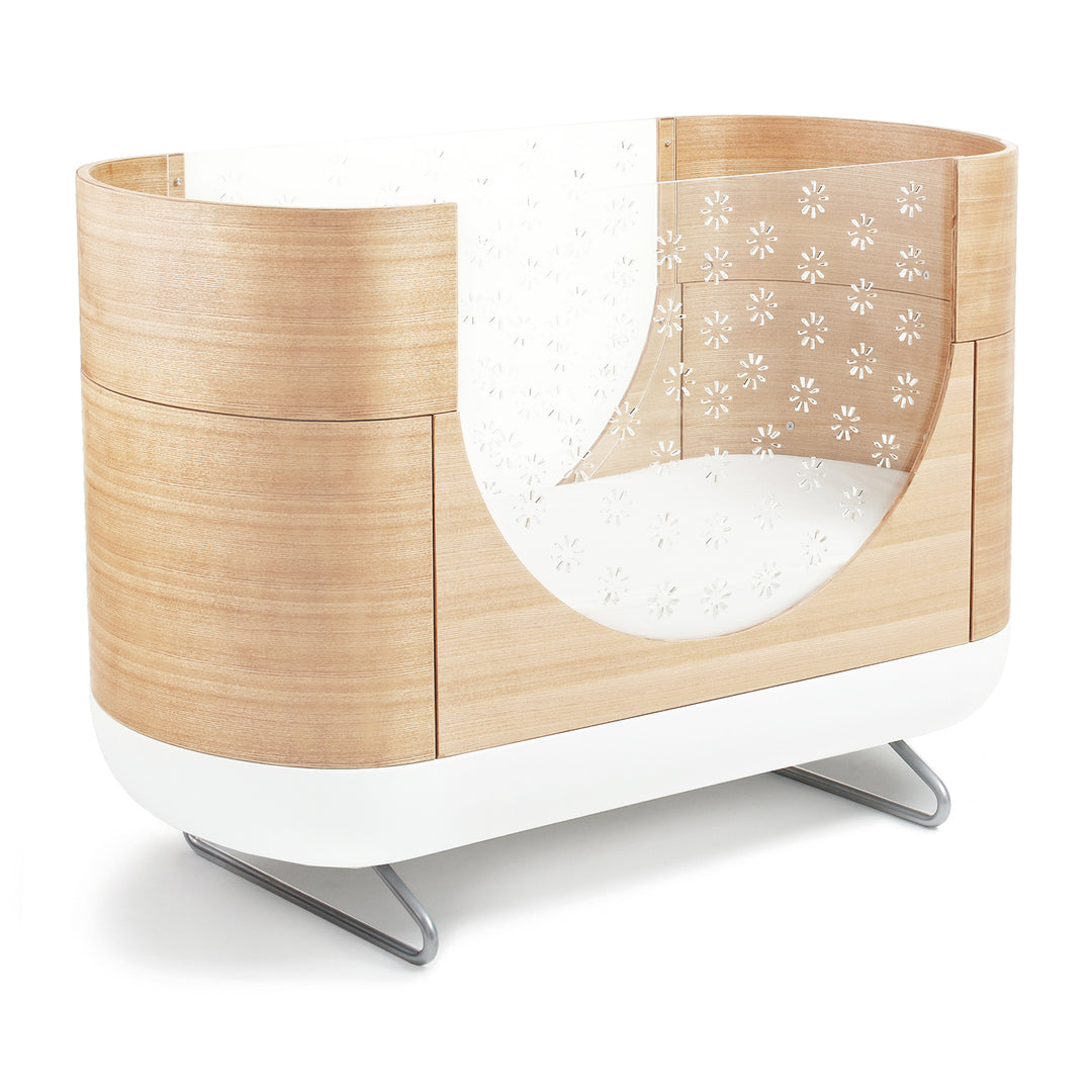 UBABUB Pod 2-in 1 Convertible Crib w/Toddler Bed Conversion Kit