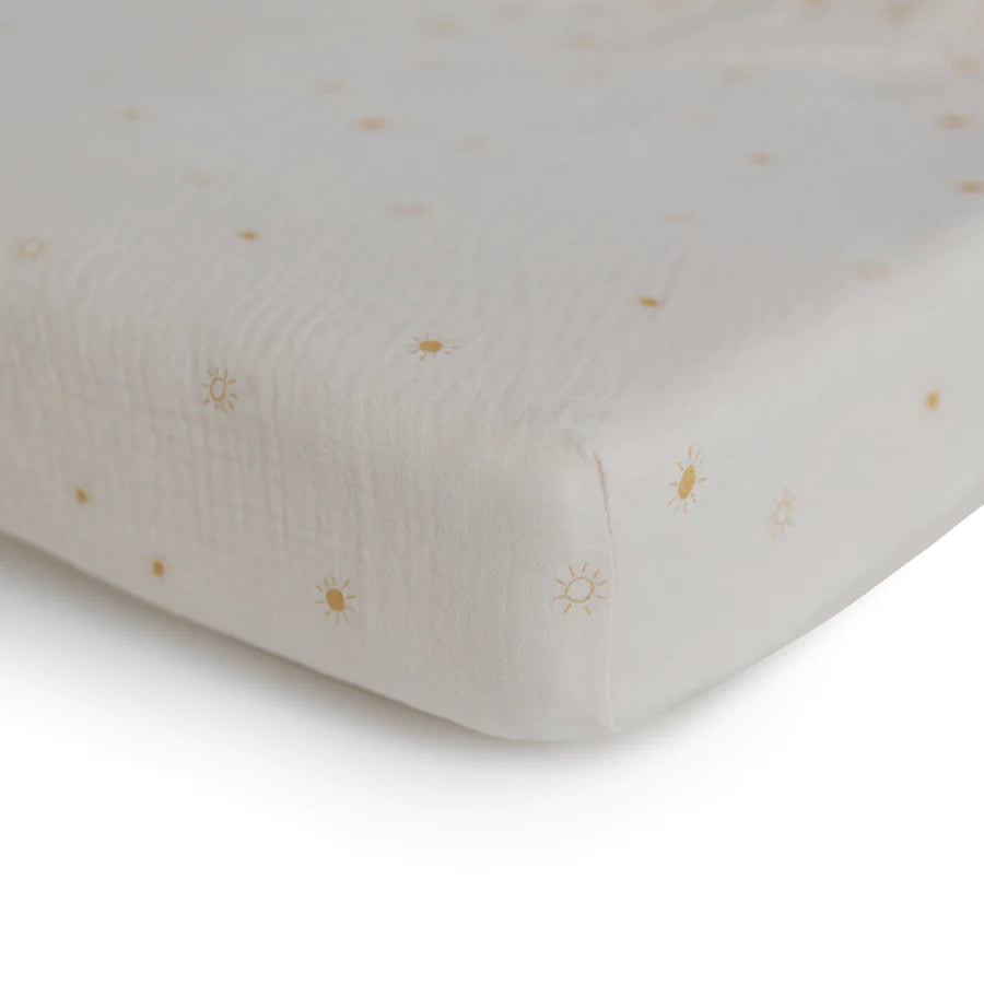 MUSHIE Extra Soft Muslin Crib Sheet
