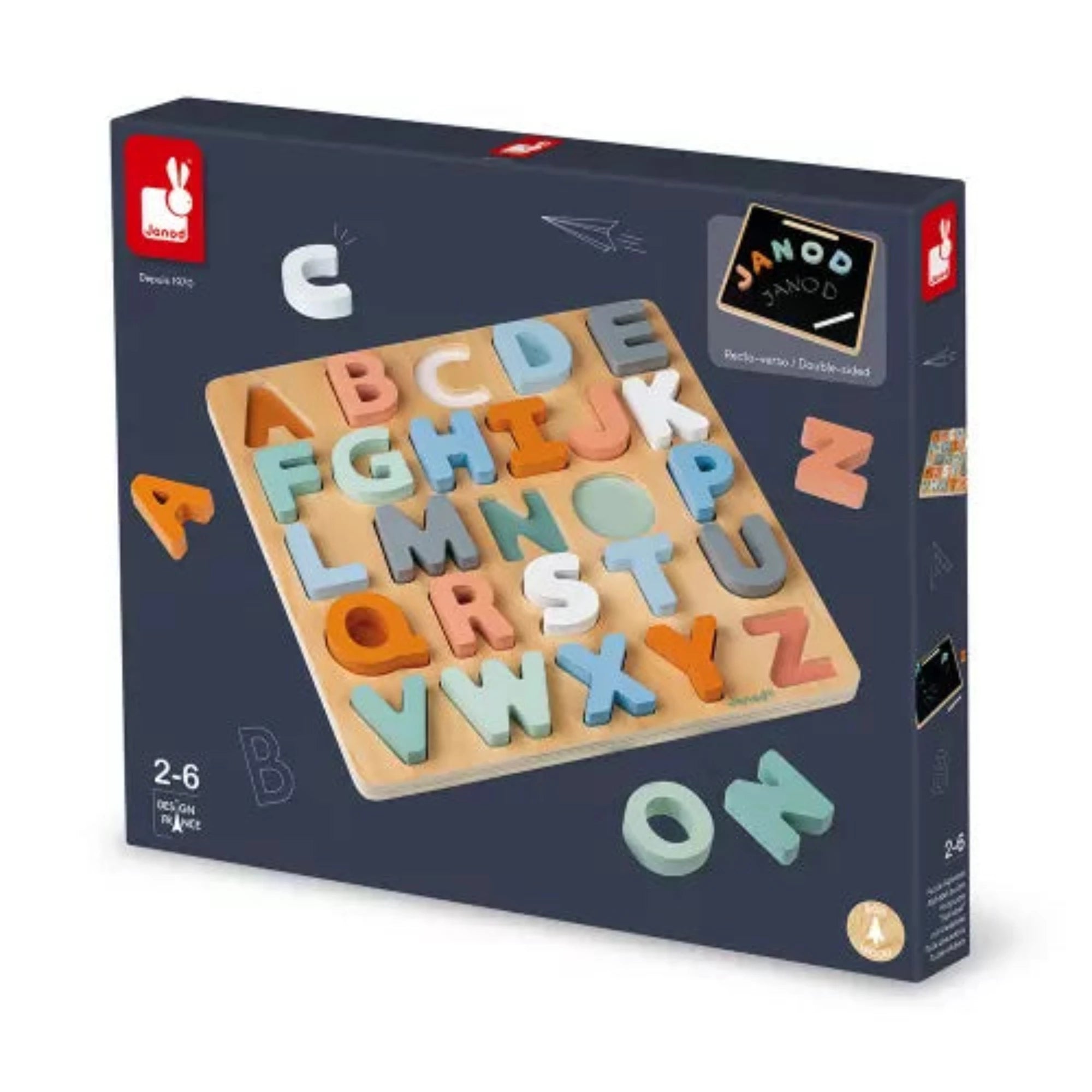 JANOD Sweet Cocoon Alphabet Puzzle