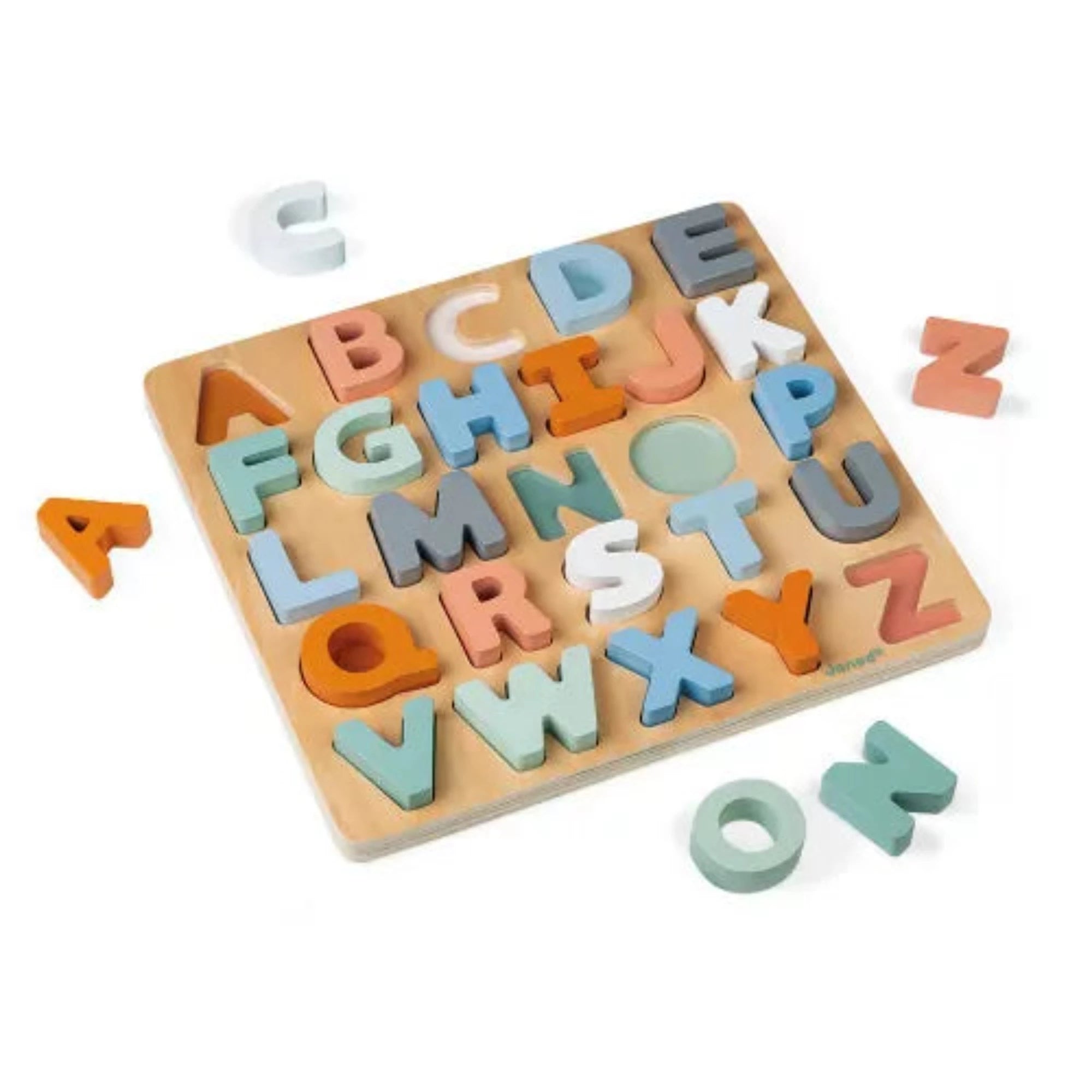 JANOD Sweet Cocoon Alphabet Puzzle