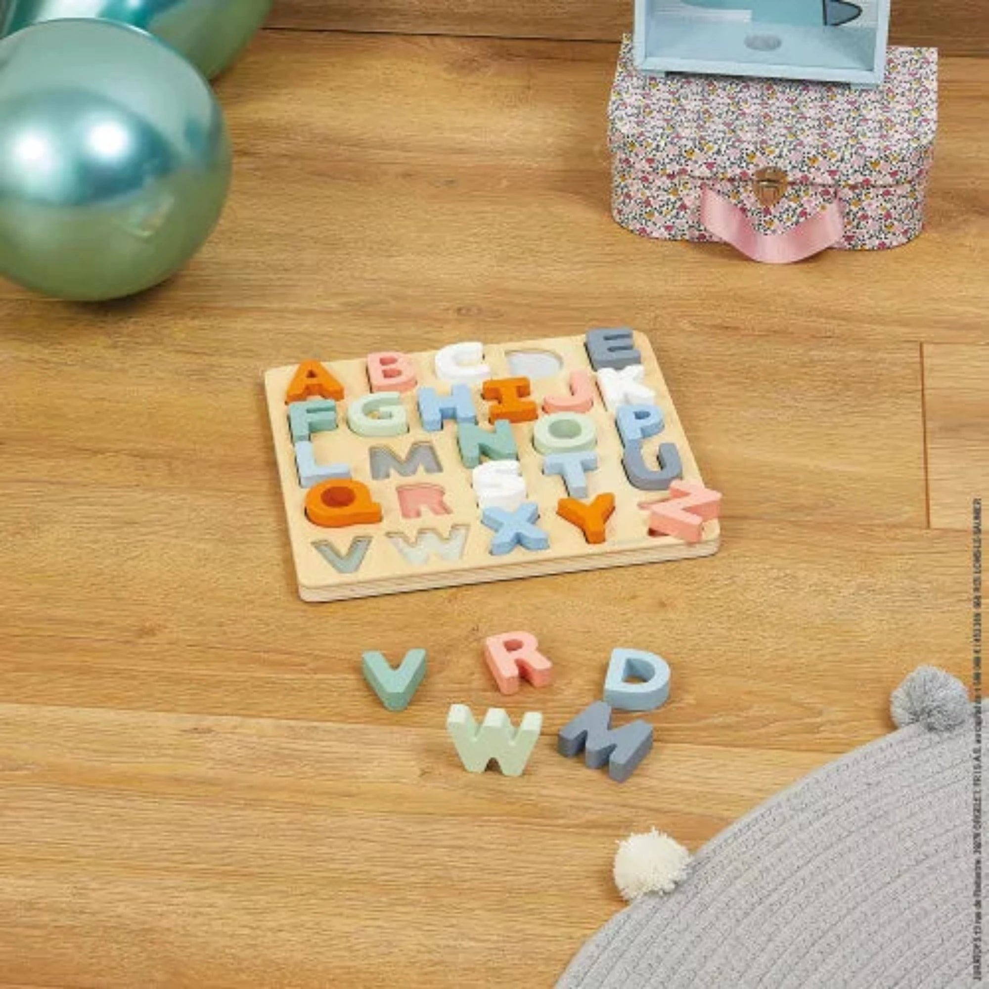 JANOD Sweet Cocoon Alphabet Puzzle