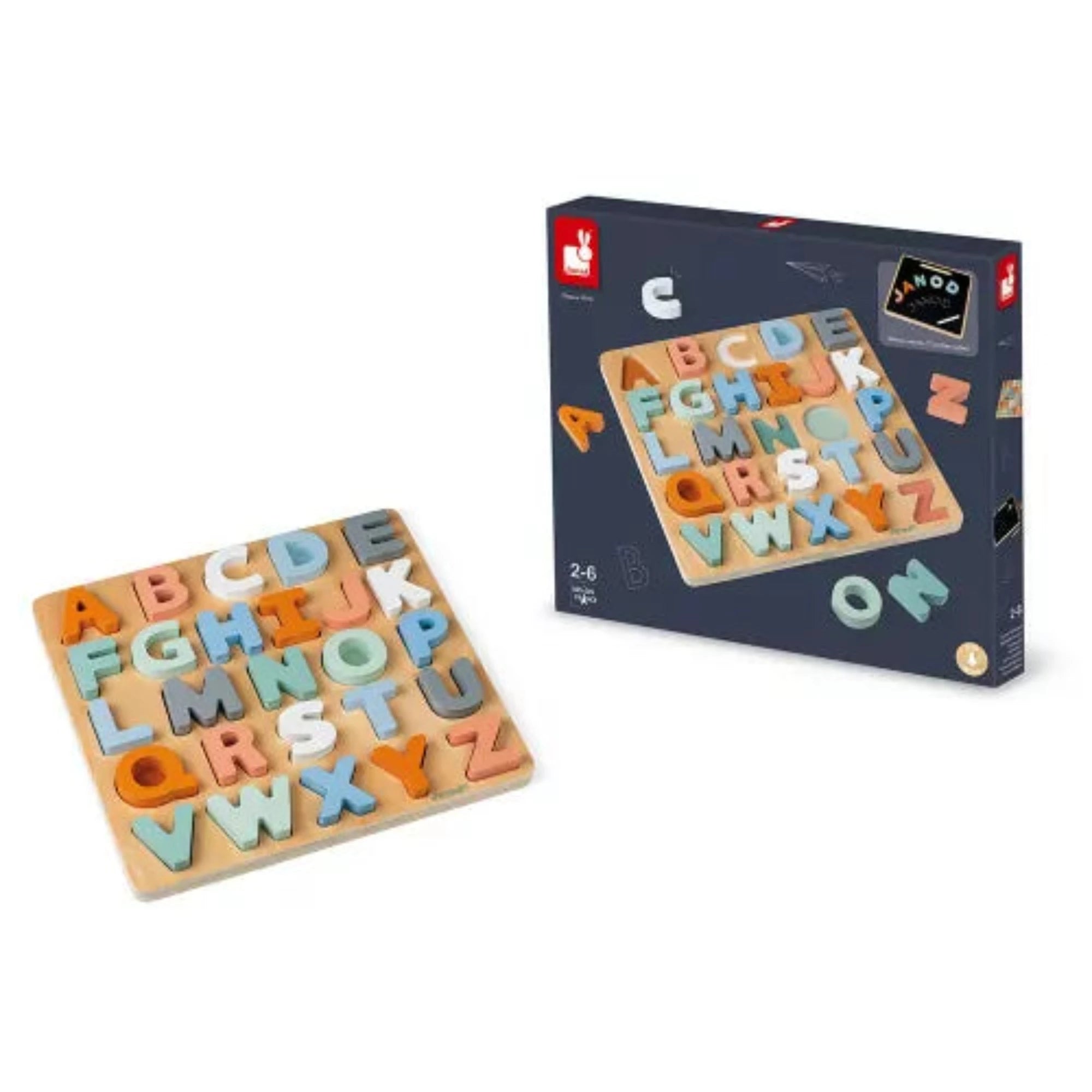 JANOD Sweet Cocoon Alphabet Puzzle