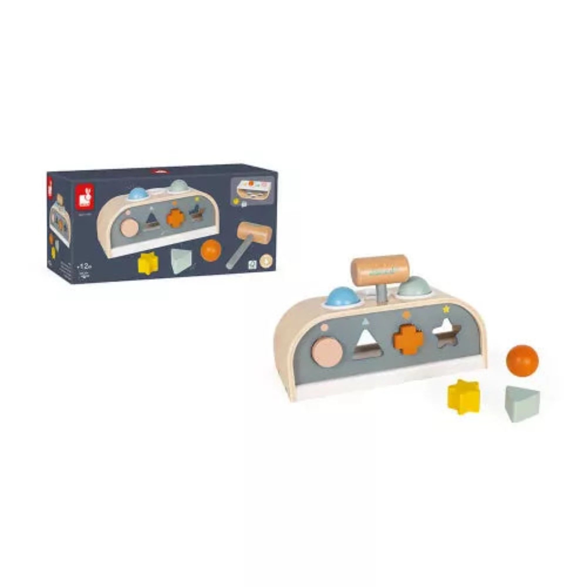 JANOD Sweet Cocoon Tap Tap et trieur de formes