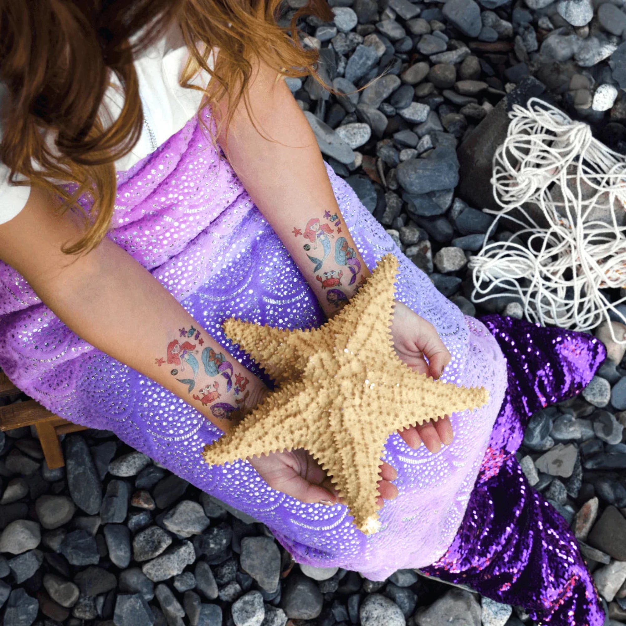 PICO TATOO Tatouage temporaire - Sirènes