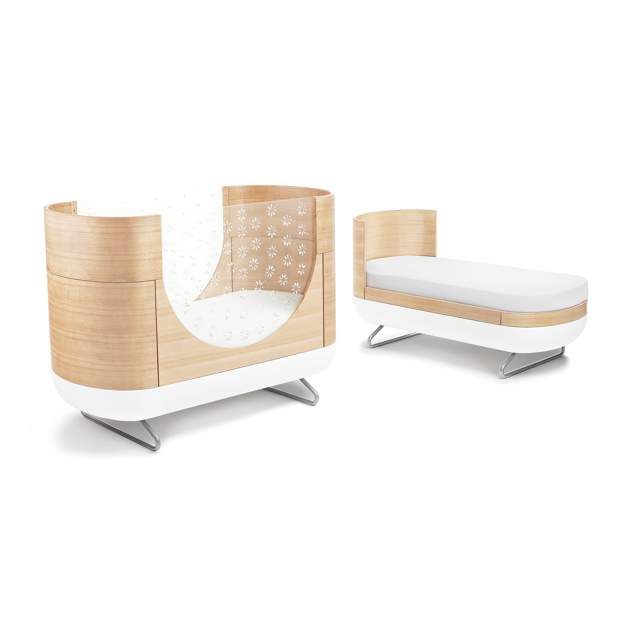 Berceau convertible 2 en 1 UBABUB Pod avec kit de conversion pour lit d'enfant