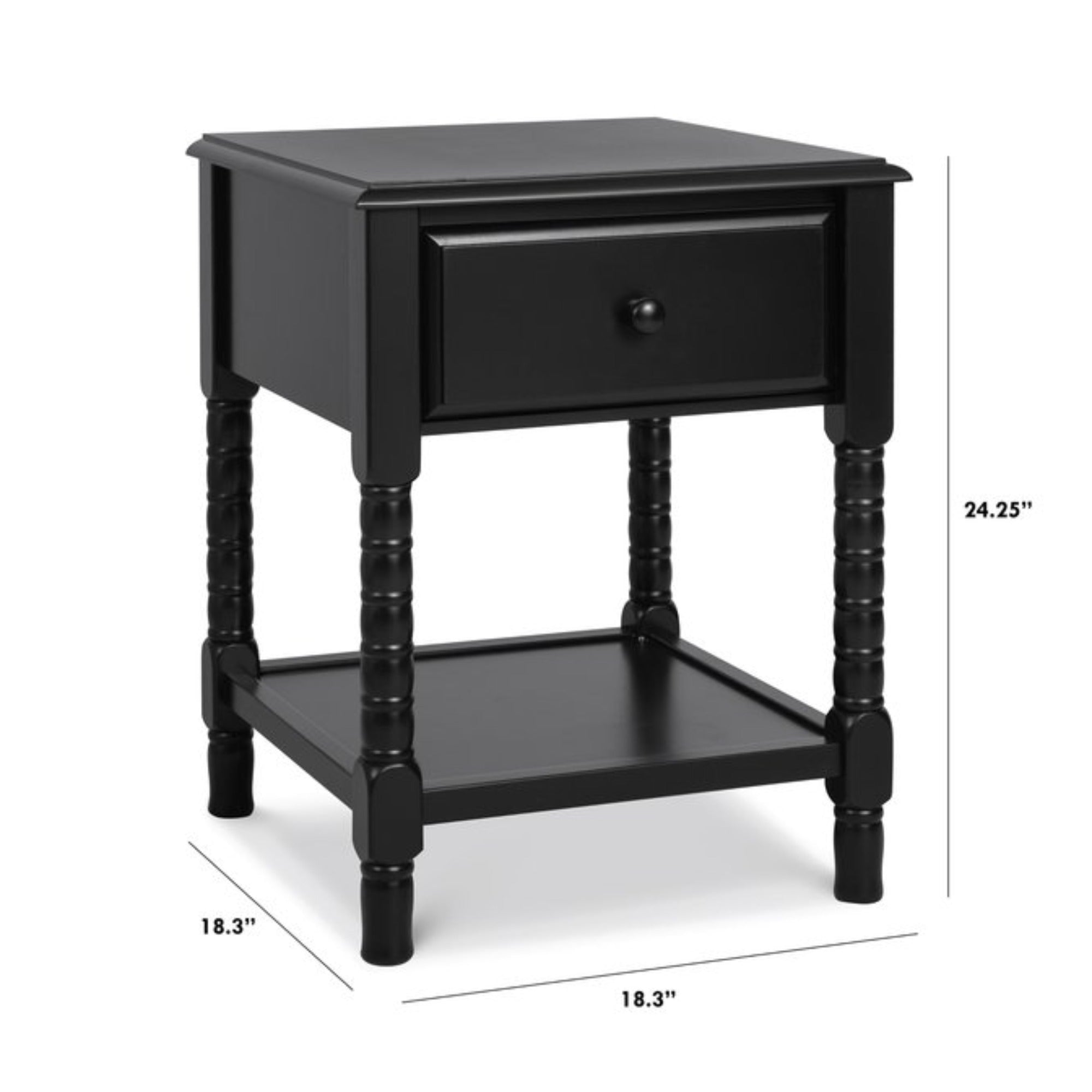 Table de chevet DAVINCI Jenny Lind Spindle